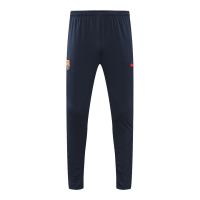 Barcelona Zipper Sweatshirt Kit(Top+Pants) Black 2022/23