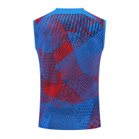 PSG Sleeveless Training Kit (Top+Shorts) Blue 2022/23