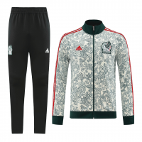 Mexico Training Jacket Kit (Top+Pants) Whtie 2022