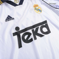 Real Madrid Retro Soccer Jersey Long Sleeve 1999/00