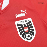 Austria Soccer Jersey Home Player Version 2022