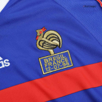 France Retro Long Sleeve Jersey World Cup 1998