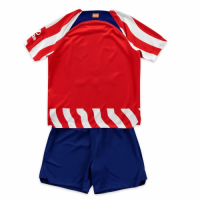 Atletico Madrid Kids Jersey Home Kit(Jersey+Shorts) Replica 2022/23