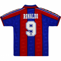 Barcelona Ronaldo #9 Retro Home Jersey 1996/97
