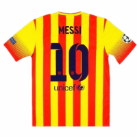 Barcelona Messi #10 Retro Jersey Away 2013/14