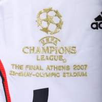 AC Milan Ronaldo #99 UCL Final Retro Long Sleeve Jersy Away 2006/07