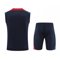 Portugal Sleeveless Training Kit (Top+Shorts) Navy 2022/23