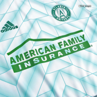 Atlanta United Soccer Jersey The Forest Kit (Player Version) 2022