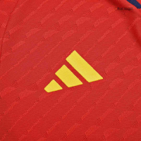 Spain Long Sleeve Jersey Home Player Version World Cup 2022