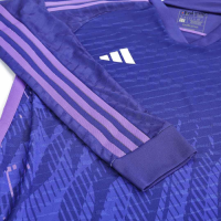 Argentina Long Sleeve Jersey Away Player Version World Cup 2022