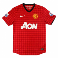 Manchester United ROONEY #10 Retro Jersey Home 2012/13
