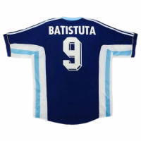 Argentina BATISTUTA #9 Retro Jersey Away World Cup 1998