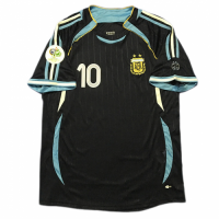 Argentina RIQUELME #10 Retro Jersey Away World Cup 2006