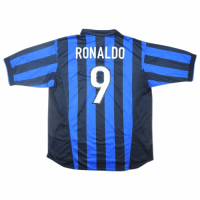 Inter Milan Ronaldo #9 Retro Jersey Home 1998/99