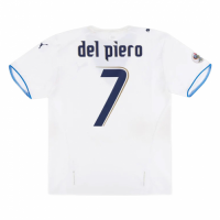 Italy Del Piero #7 Retro Jersey Away Replica World Cup 2006