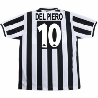 Del Piero #10 Juventus Retro Home Jersey 1996/97