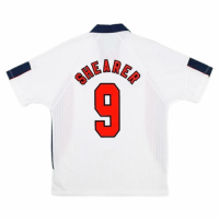 England Shearer #9 Retro Jersey Home Replica World Cup 1998