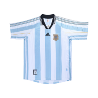 Argentina ORTEGA #10 Retro Jersey Home World Cup 1998