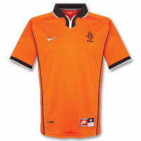 Netherlands OVERMARS #14 Retro Jersey Home Replica World Cup 1998