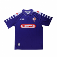 RUI COSTA #10 Retro Fiorentina Home Jersey 1998/99