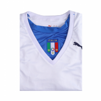 Italy TONI #9 Retro Jersey Away Replica World Cup 2006