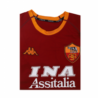 Roma Batistuta #18 Retro Jersey Home 2000/01