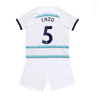 Kids Chelsea ENZO #5 Away Jersey+Short Replica 2022/23