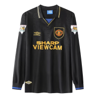 Manchester United Retro Long Sleeve Away Jersey 1993/95