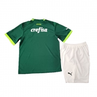 Kids SE Palmeiras Home Jersey Kit Replica 2023/24