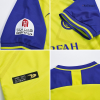 Al Nassr Kid's Jersey Home Kit(Jersey+Shorts) Replica 2022/23