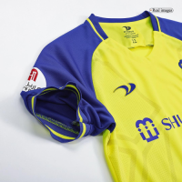 Al Nassr Kid's Jersey Home Kit(Jersey+Shorts) Replica 2022/23