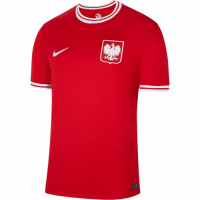 Poland Lewandowski  #9 Jersey Away Replica World Cup 2022