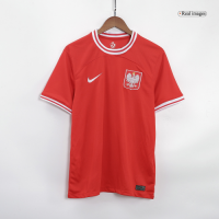 Poland Lewandowski  #9 Jersey Away Replica World Cup 2022