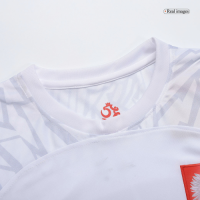 Poland Lewandowski #9 Jersey Home Replica World Cup 2022