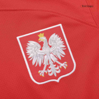 Poland Lewandowski  #9 Jersey Away Replica World Cup 2022