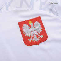 Poland Lewandowski #9 Jersey Home Replica World Cup 2022