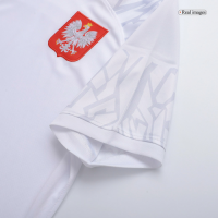 Poland Lewandowski #9 Jersey Home Replica World Cup 2022