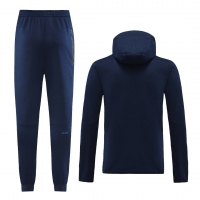 Barcelona Hoodie Sweatshirt Kit(Top+Pants) Navy 2022/23