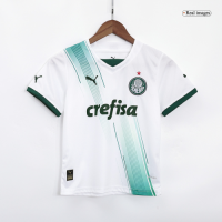 Kids SE Palmeiras Away Jersey Kit Replica 2023/24