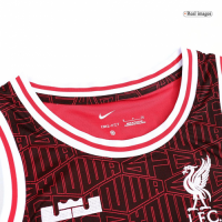 Liverpool x LeBron James Training Vest Black&Red 2022/23