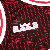 Liverpool x LeBron James Training Vest Black&Red 2022/23