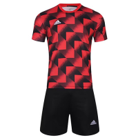 Customize Team Jersey Kit(Shirt+Short) Red 728