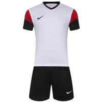NK-761 Customize Team Jersey Kit(Shirt+Short) White