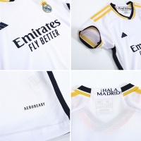Kids Real Madrid Home Whole Kit(Jersey+Shorts+Socks) 2023/24