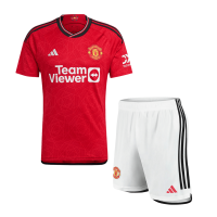 [Super Replica] Manchester United Whole Home Kit Jersey+Shorts+Socks 2023/24