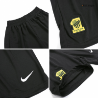 Kids Al Ittihad Saudi Home Kit Jersey+Shorts 2022/23