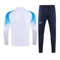 Napoli Zipper Sweatshirt Kit(Top+Pants) White 2023