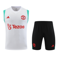 Manchester United Sleeveless Training Kit Top+Short 2023/24