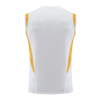 Real Madrid Sleeveless Training Kit (Top+Shorts) White 2023/24