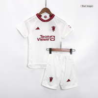 Kids Manchester United Third Away Jersey Kit 2023/24